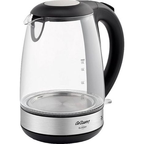 arzum AR3071 Bouilloire noir Contenance: 1.7 l (1/4)