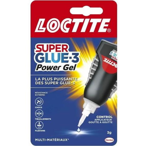 Loctite Super Glue-3 Power Gel Control blanco 3g