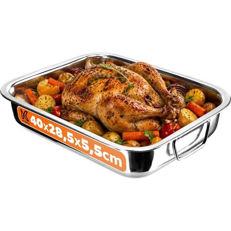 Molde para hornear, acero inoxidable, 40 cm de diámetro, uso versátil, compatible con diversas cocinas, rejilla extraíble para facilitar la limpieza. (1/5)