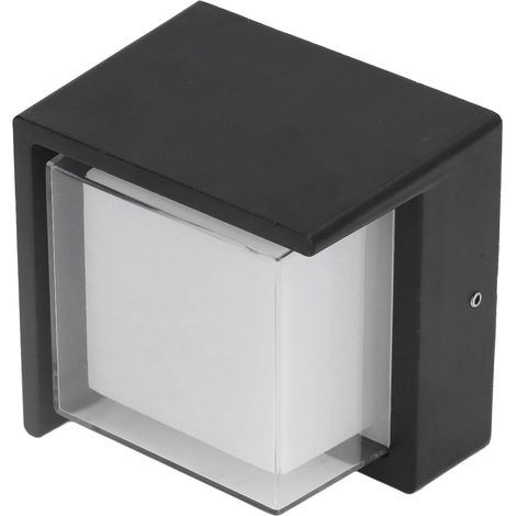 Applique murale RGB étanche avec télécommande, LED 5W, acrylique, pour une utilisation extérieure, convient aux cages d'escalier et aux salles de bains (1/5)