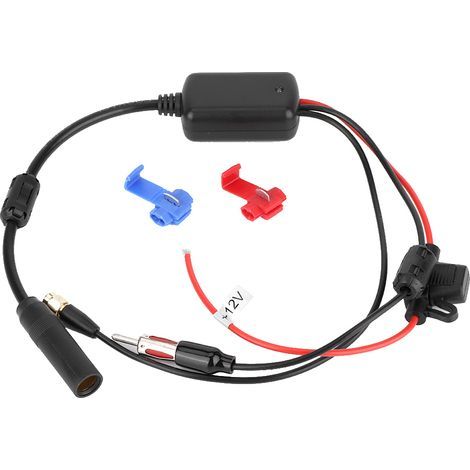 Antenne Amplificateur Signal Radio DAB FM avec Tête SMA pour Voiture (1/5)