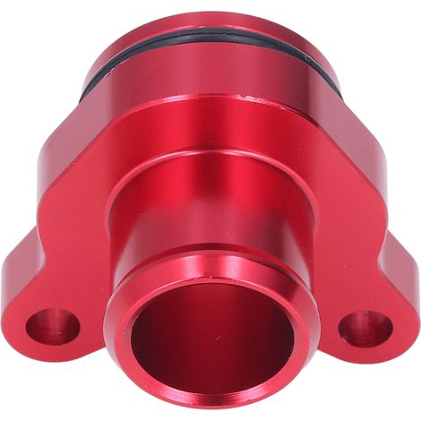 Raccord de durite en aluminium avec collier de serrage pour BMW 335i, 335xi et 135i (moteur N54 3.0L biturbo), rouge. (1/5)