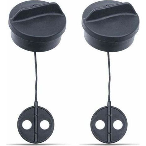 2 Pièces Bouchon de Réservoir pour STIHL FS38 FS45 FS55 FS56 FS80 FS81 FS85 FS88 FS120, XU, AUMEL Bouchon Essence de Débroussailleuse Bouchon de Réservoir Rechange Pièces Détachées - (1/4)