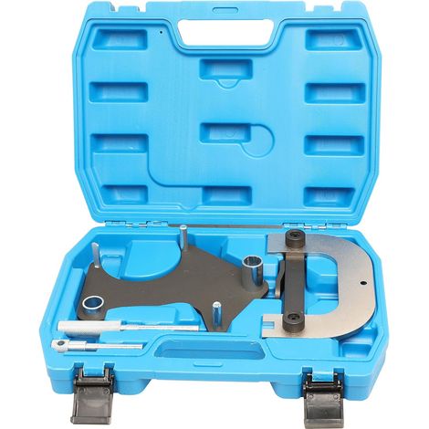 Herramienta de ajuste del bloqueo del árbol de levas del motor compatible con Renault Clio Laguna Megane 1.4 1.6 1.8 2.0 16V Motor de gasolina K4J K4M F4P F4R Códigos de correa de distribución (1/4)