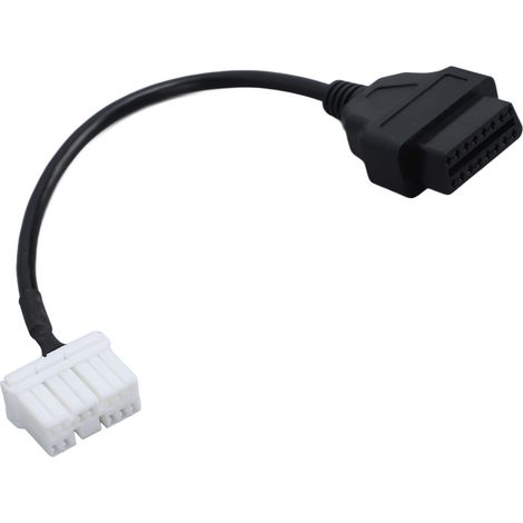Adapterkabel von 12-polig auf 16-polig, Ersatz-Diagnosestecker-Kabelbaum für Tesla Model S 2012-2015 (1/5)