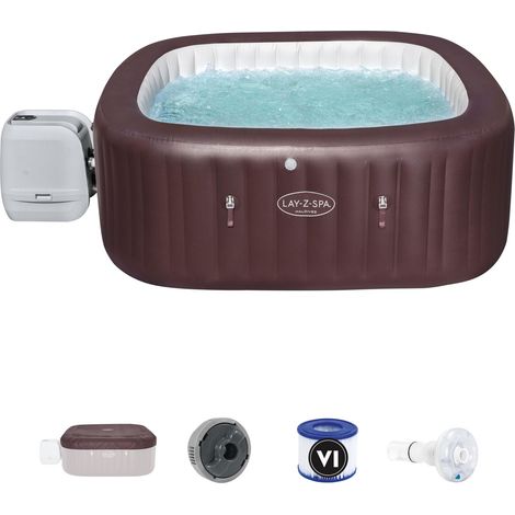 Bestway 60033 piscina idromassaggio Idrojet Pro SPA Maldives cm 201x80h 7 posti 220V per esterno interno (1/10)