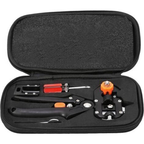Kit di attrezzi per innesto, attrezzo per tagliare e innestare alberi da frutto, cesoie da potatura resistenti in acciaio inossidabile, kit di attrezzi professionali per innesto di alberi da frutto da (1/5)