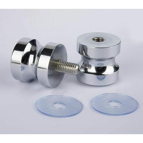 Poignée de porte en verre pour salle de bain Porte de séparation Porte solide en alliage d'aluminium Petite poignée de tirage pour salle de douche Poignée de tirage en aluminium-1pc (1/4)