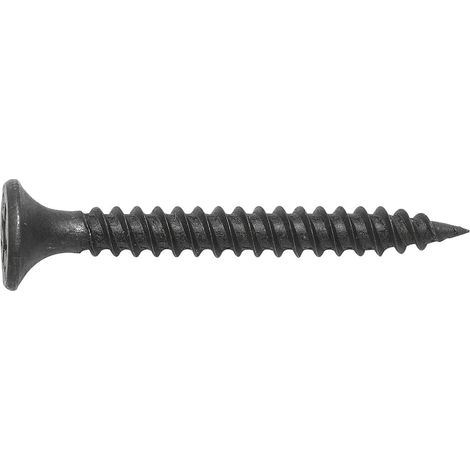 TORNILLO PLACA DE PLACA EN ARMADURA METÁLICA 2,25 mm. Dimensiones: 3,5 x 35 mm. Tipo: PH2 / roscado: autoperforante/tratamiento: fosfato Makita F-31195