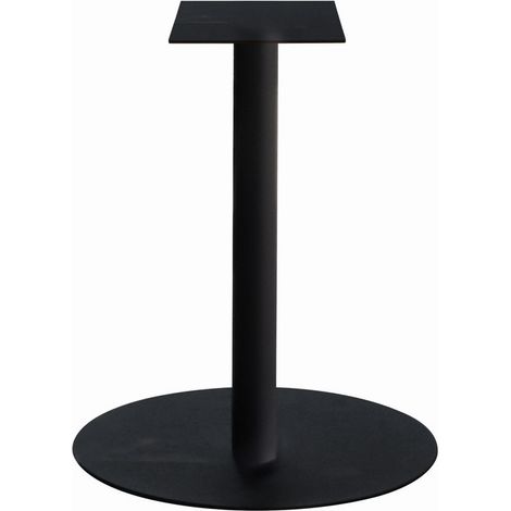 KONTE.DESIGN Base per Tavolo SPARGI Rotonda Nero 72 cm