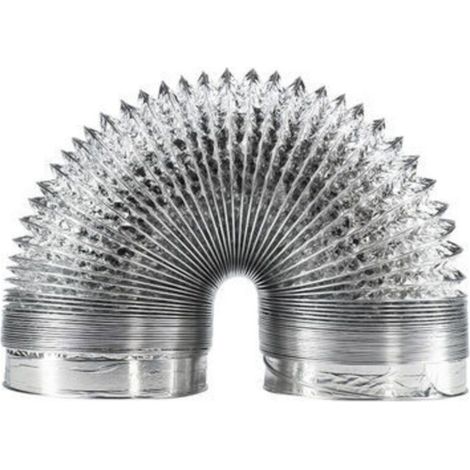 150 mm Aluminum Vent Pipe for Range Hood, Fan tubular (5 meters long) (1/5)