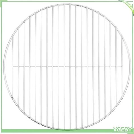 4010553 Grille de barbecue ronde 40 cm acier inoxydable 304 (1/5)