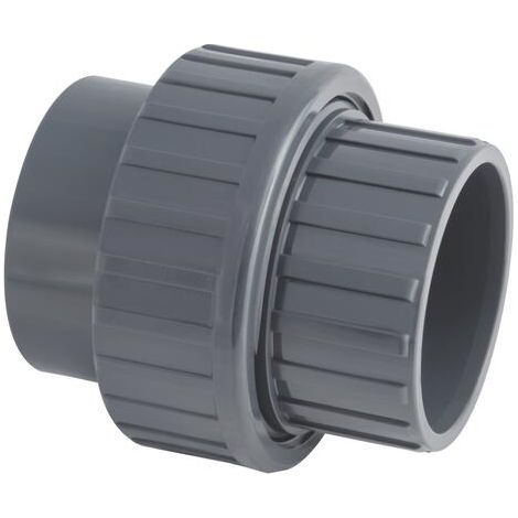 Union 3 pièces femelle PVC pression Ø 90