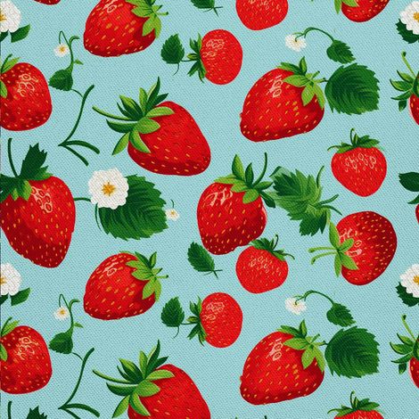 Tela decorativa para exteriores Oxford - Motivo frutal  DX6922 (1/5)