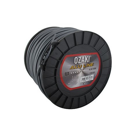 Bobina filo nylon bi-composant OZAKI alluminio line - 4mm x 159m - qualità professionnelle