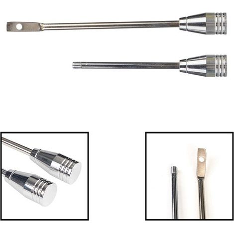 1. Specifications: Black Color: See photo Material: Aluminum Compatible with Chevrolet shift levers--BIEMMEDUE (1/5)