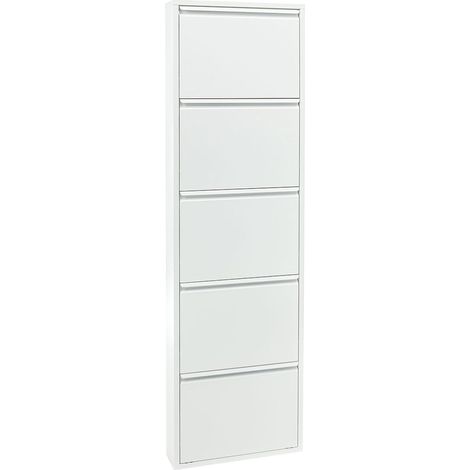Wink design, Winston-Salem , Scarpiera 5/A, Metallo, Bianco (1/2)