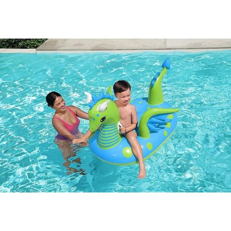 Dragon Gonflable En Forme De Dragon Fantaisie 134x142 Cm Avec Poignées 41476 (1/5)