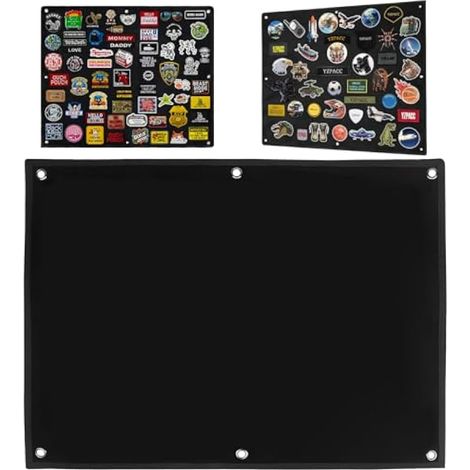 Tableau pour Ecusson 60 X 45 cm avec œIllets Feuille Pliable Tableau (1/5)