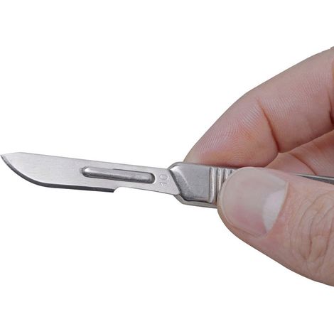 Bernstein Tools for Electronics 2-102 Skalpell   Silber 1 Set