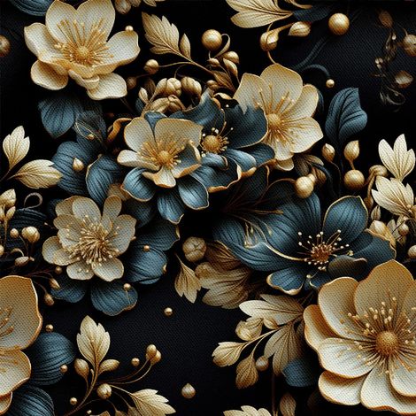 Tela decorativa para exteriores Oxford - Motiv Blumen I DX5408 (1/5)