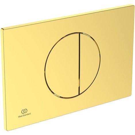 Ideal Standard Oleas - WC-Betätigungsplatte, Gold gebürstet R0503A2 (1/3)