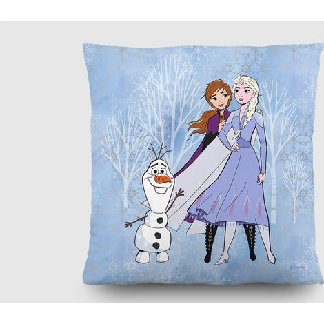 Coussin - Disney La Reine des Neiges 2 - modèle : Dessin 40x40 cm (1/3)