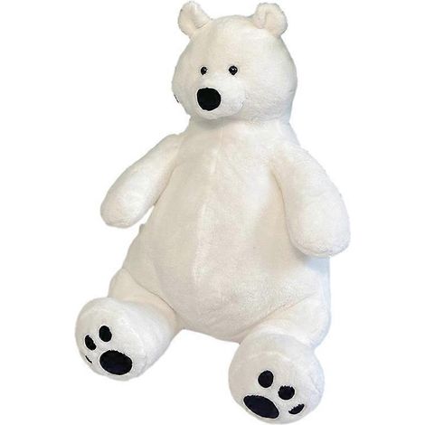 Polar Bear Plush Large Bear Doll Little Bear Doll Pa Pa Pa Bear Long Pillow Male and Female Birthday Gift Cushion (1/5)