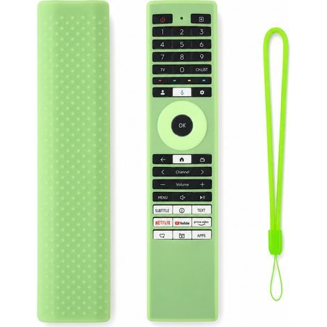 Luminous Green Silicone Case for TV Remote Control, Compatible with Toshiba Series CT-ERF (1/5)