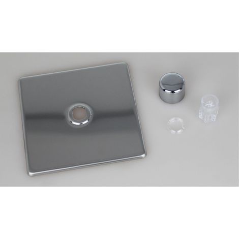 Varilight 1-Gang Matrix Kit Rotary Dimmers Polished Chrome