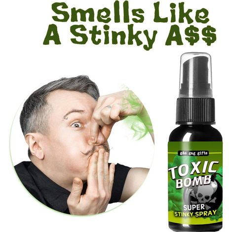 Vaporisateur de Prout Puant 30ml, Farce et Blague Amusante pour Fête (1/5)