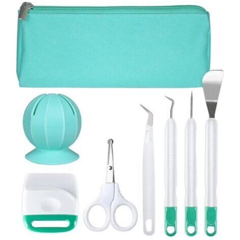 FENOPLASTICAEnsemble d'outils de désherbage en vinyle avec collecteur - pratique et durable, adapté aux jardiniers. (1/5)