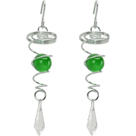 boules de carillon à vent avec ressorts en spirale, ressorts en spirale en acier inoxydable pour une utilisation extérieure (1/5)