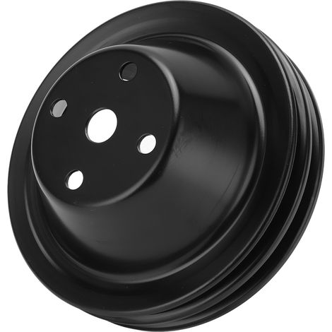 Kurbelwellenriemenscheibe mit Doppelnut, lange Wasserpumpenriemenscheibe, Ersatzteil für Chevy Small Block SBC 262 350 400 Motor. (1/5)