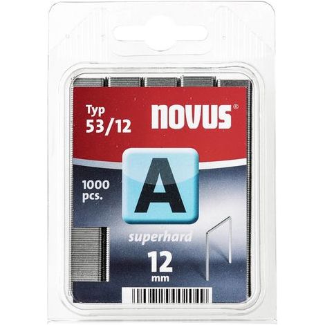 Agrafe Typ A a 1000 unités Nr.53/12 St Novus