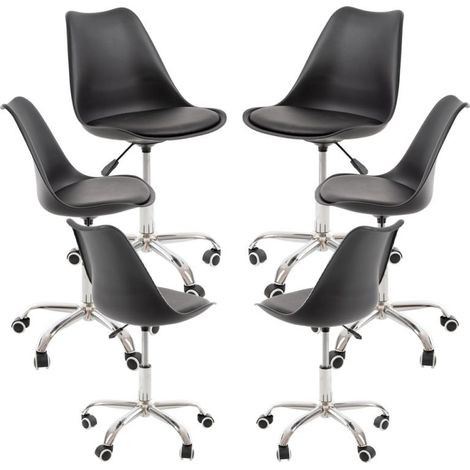 Packs Sillas - Pack 6 Sillas Neo - Negro (1/5)