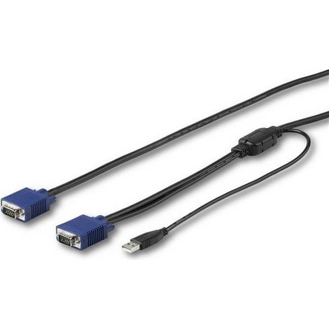 StarTech.com Cavo KVM USB da 3m per Console Montabile ad Armadio Rack (1/5)