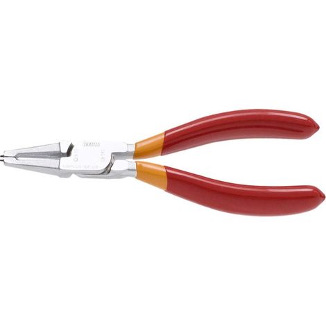 Pince à anneaux de verrouillage internes, droite 140 x 8-13 Rouge (1/2)