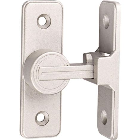 Serrure à loquet sans poinçon pour boucle de porte de chambre à coucher pour la sécurité et l'antivol