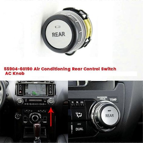 Klimaanlagen-Bedienknopf für Toyota Land Cruiser Prado LC150 2010-2017
