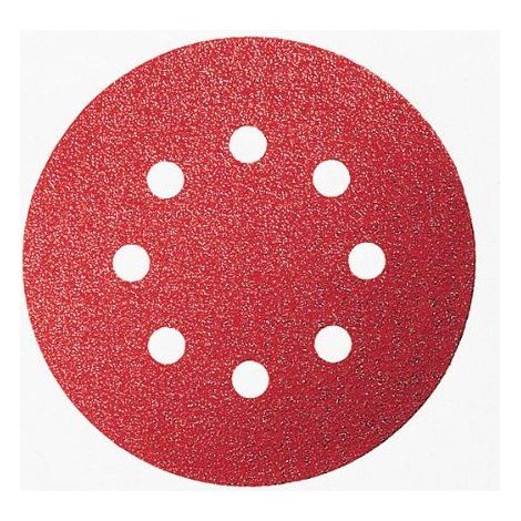 Hojas abrasivas Bosch 125 mm grano 80 juego 25