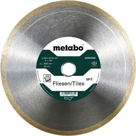 METABO Disque à tronçonner diamanté SP - T, 230x22,23 mm, carreaux (628557000) (1/2)