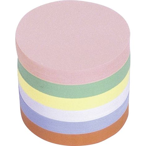 magnetoplan carte de modération 6 couleurs rond 100 mm 500 pc(s)