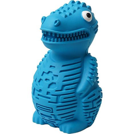 Jouets pour chiens à mâchoires puissantes, jouets de dentition pour chiots  Jouet à mâcher amélioré, indestructible, résistant et durable pour chiens moyens et grands, distributeur de friandises (bleu (1/5)