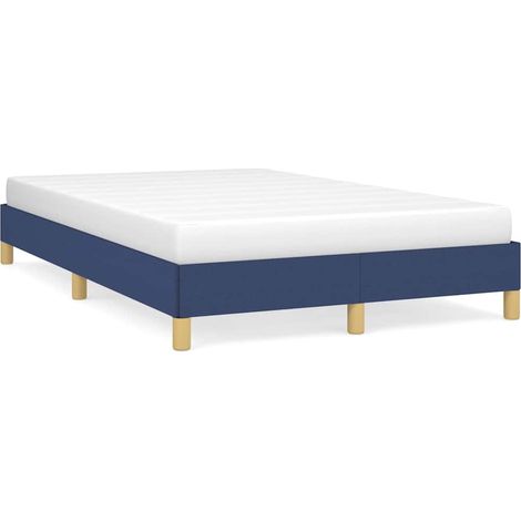 Maison Exclusive - Estructura de cama sin colchón tela azul 120x2 (1/5)