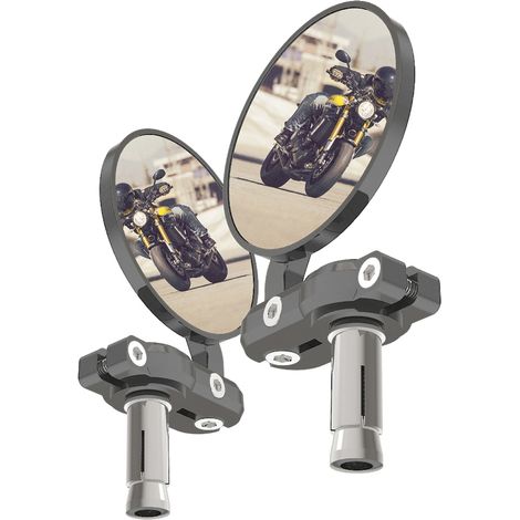 Oxford Silberne Aluminium-Endspiegel, 2er-Set