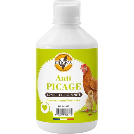 Aliment diététique complémentaire anti-picage Chick'A Picage