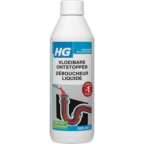 Limpiador de desagües líquido HG (500 ml)
