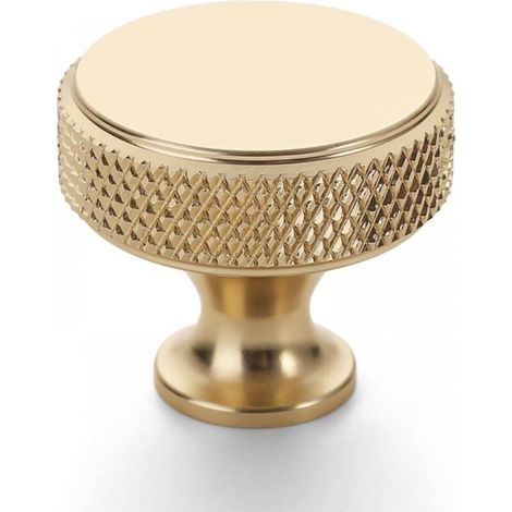 Lot de 10 Bouton de Meuble Bouton Porte Cuisine Rond Boutons de Porte Bouton Porte Placard Or Bouton Porte Poignée Cuisine (1/5)