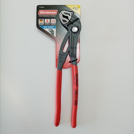 Benman 250mm mx grip pinza giratubi multiuso con bottone per scorrimento rapido (1/4)